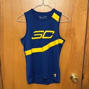Youth Under Armour Tank Top SC Curry Size YSM